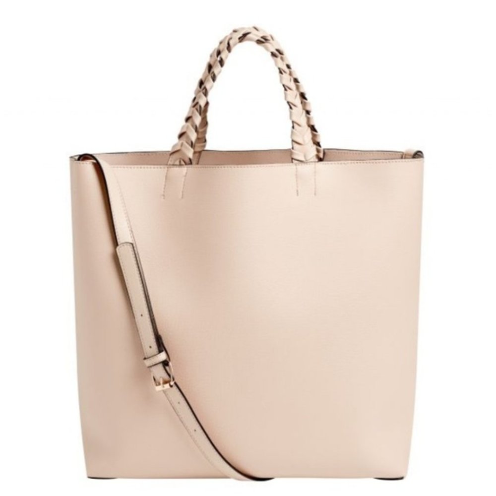 NWT Jules Kae bag charlotte tote shoulder bag strap tote Box Of Style Vegan